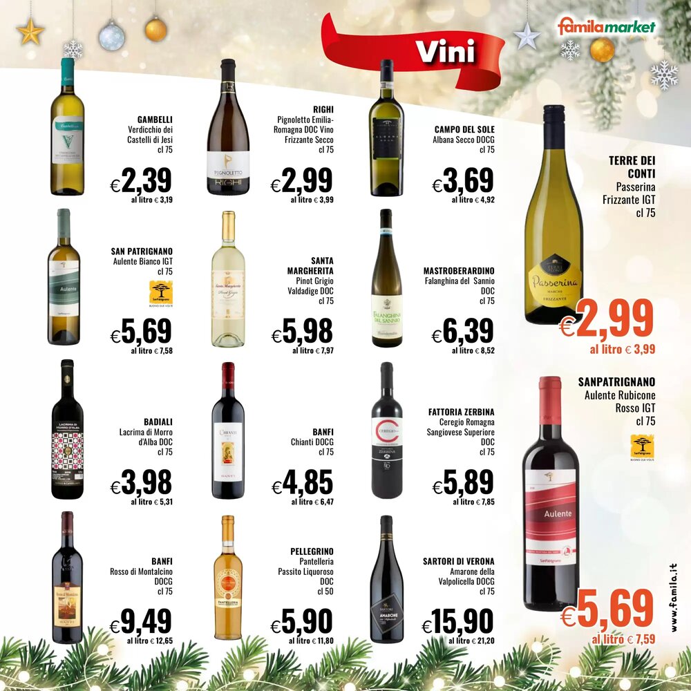 Volantino promozionale Famila Market  valide dal 11/12/2025 - Pagina 17.