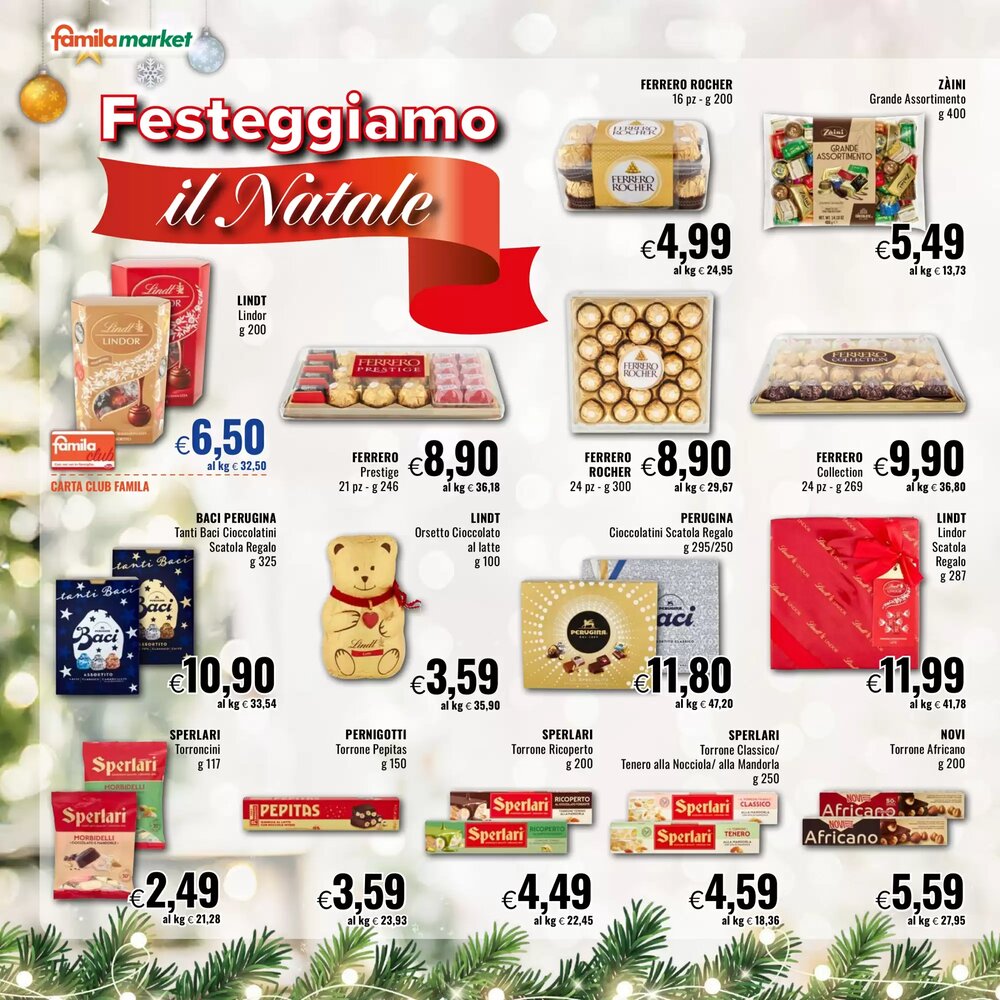 Volantino promozionale Famila Market  valide dal 11/12/2025 - Pagina 18.