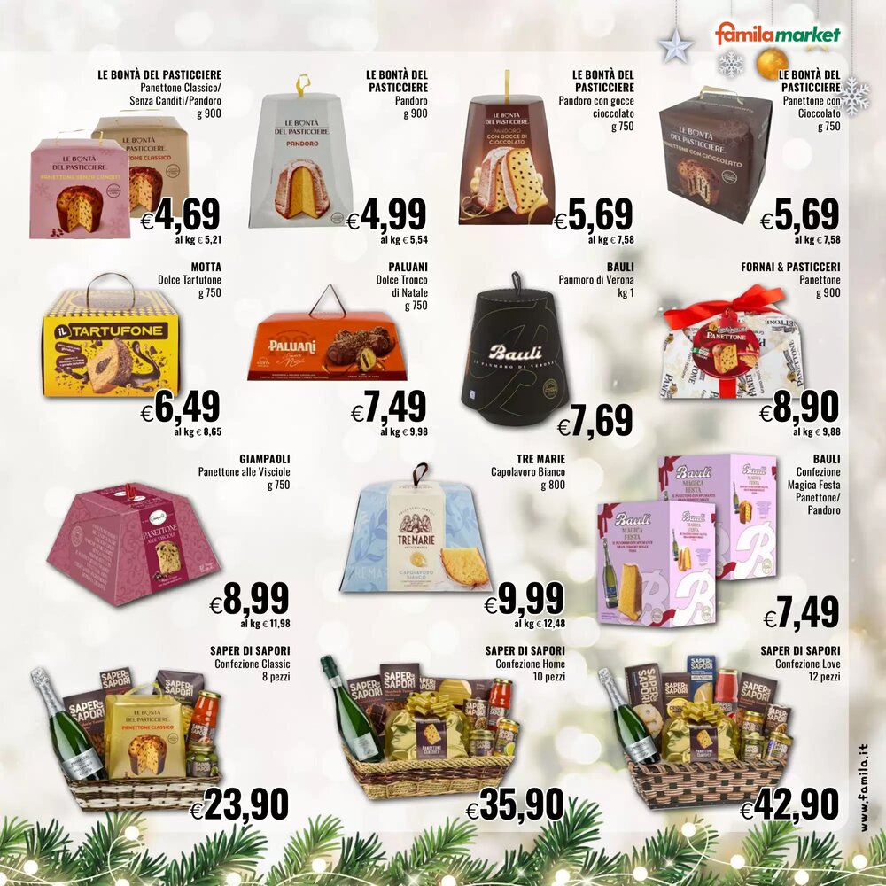 Volantino promozionale Famila Market  valide dal 11/12/2025 - Pagina 19.