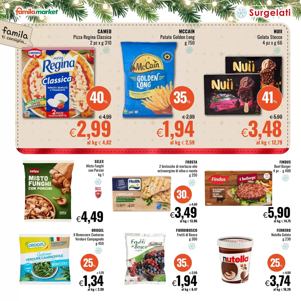 Volantino promozionale Famila Market  valide dal 11/12/2025 - Pagina 22.