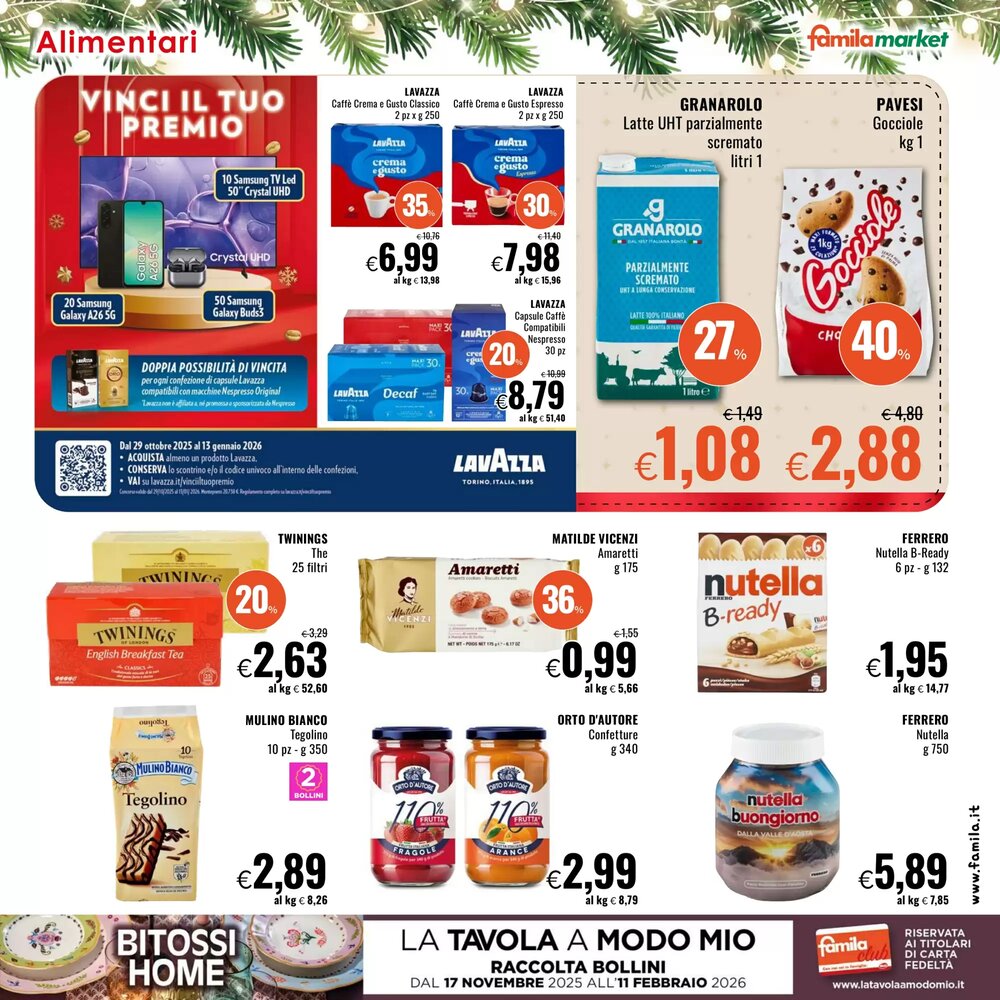 Volantino promozionale Famila Market  valide dal 11/12/2025 - Pagina 23.