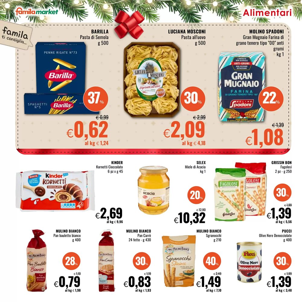 Volantino promozionale Famila Market  valide dal 11/12/2025 - Pagina 24.