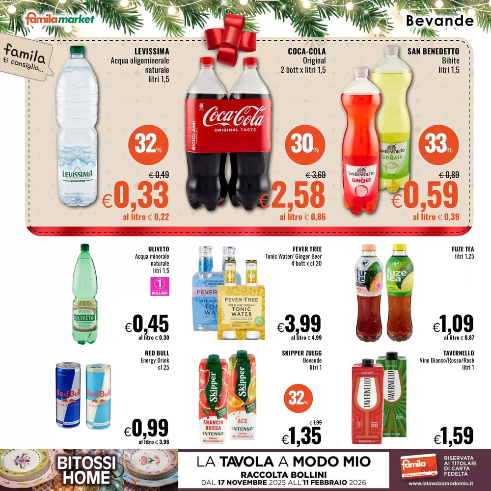 Volantino promozionale Famila Market  valide dal 11/12/2025 - Pagina 26.