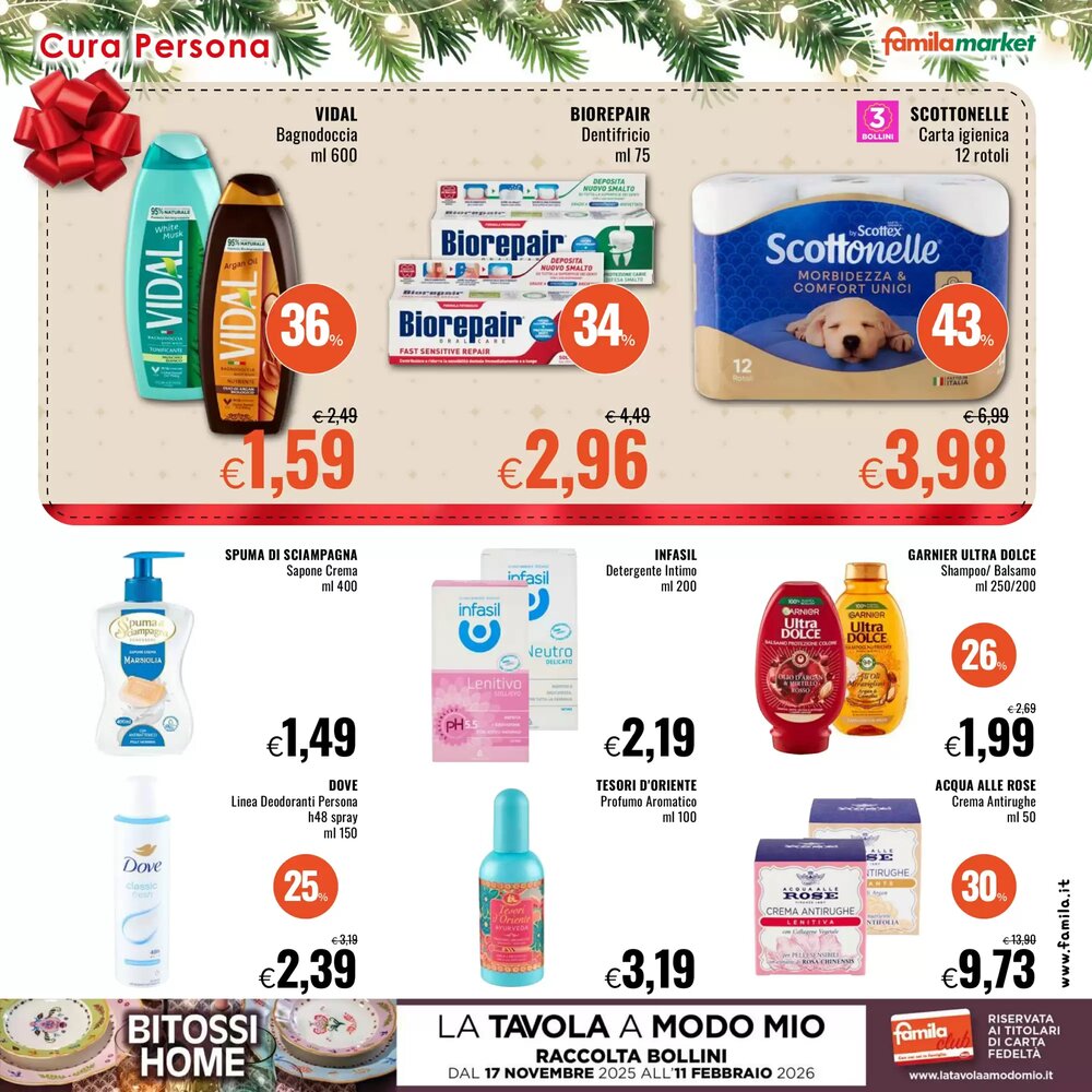 Volantino promozionale Famila Market  valide dal 11/12/2025 - Pagina 27.