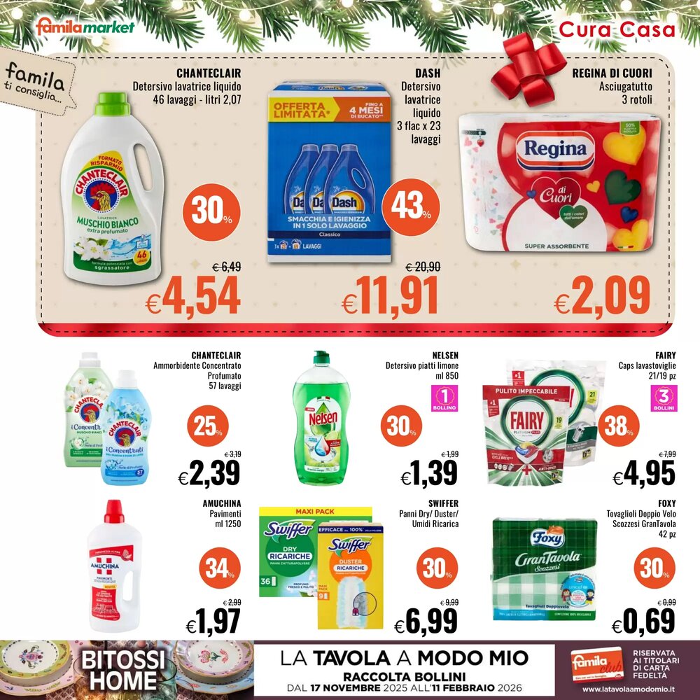 Volantino promozionale Famila Market  valide dal 11/12/2025 - Pagina 28.