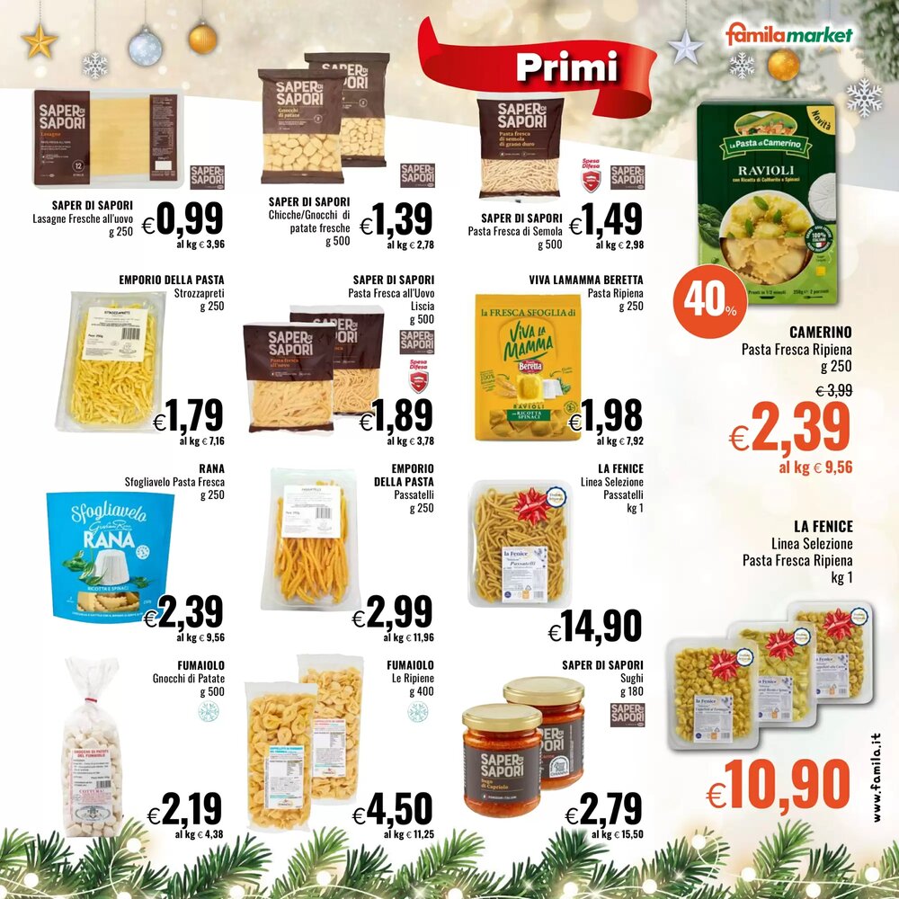 Volantino promozionale Famila Market  valide dal 11/12/2025 - Pagina 5.