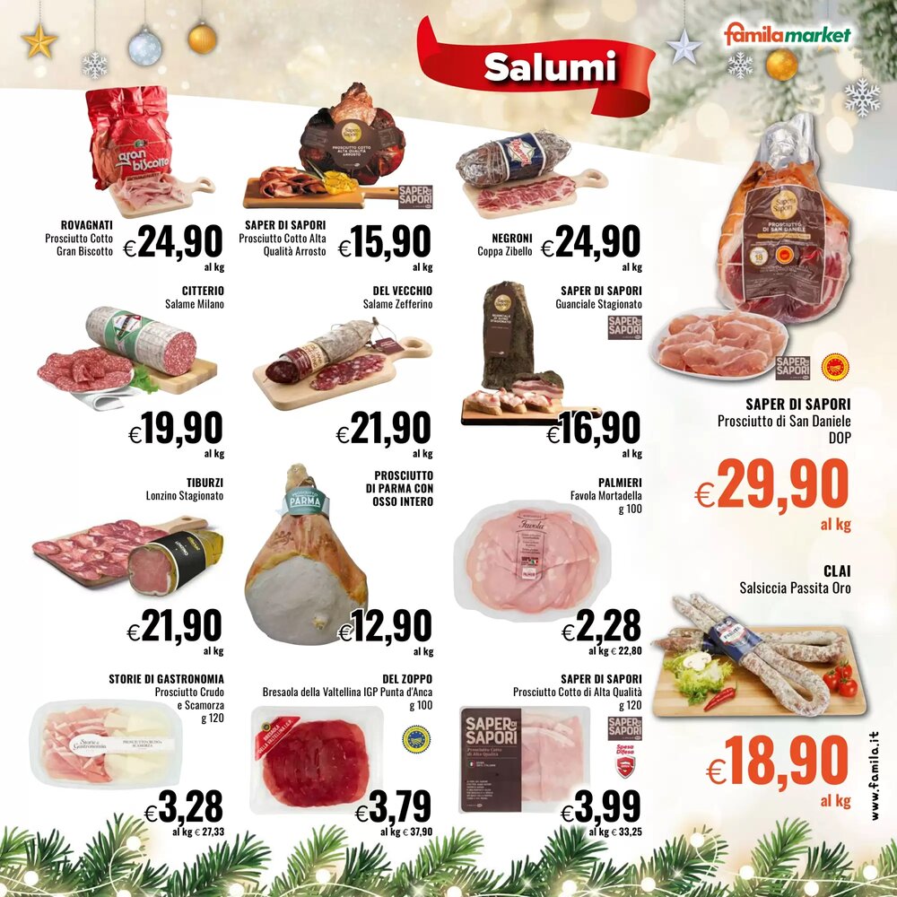 Volantino promozionale Famila Market  valide dal 11/12/2025 - Pagina 9.