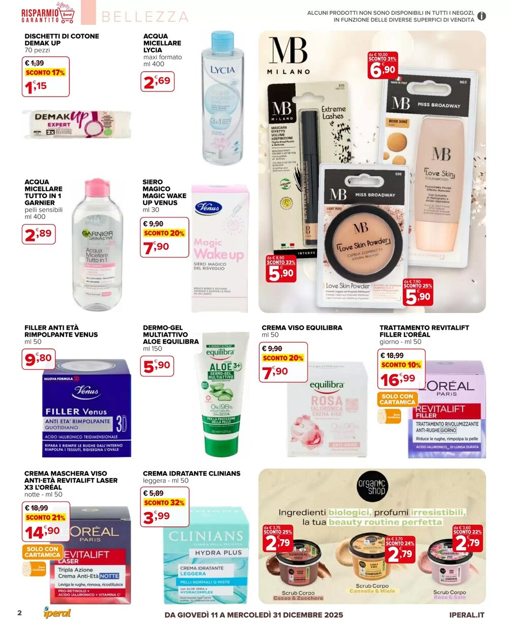 Volantino promozionale Iperal  valide dal 11/12/2025 - Pagina 2.