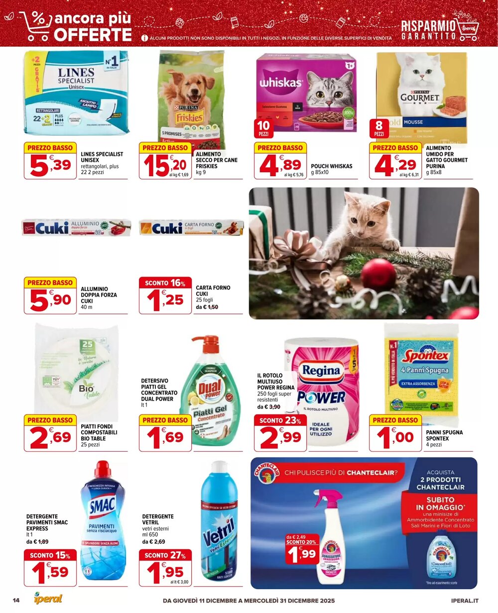 Volantino promozionale Iperal  valide dal 11/12/2025 - Pagina 14.