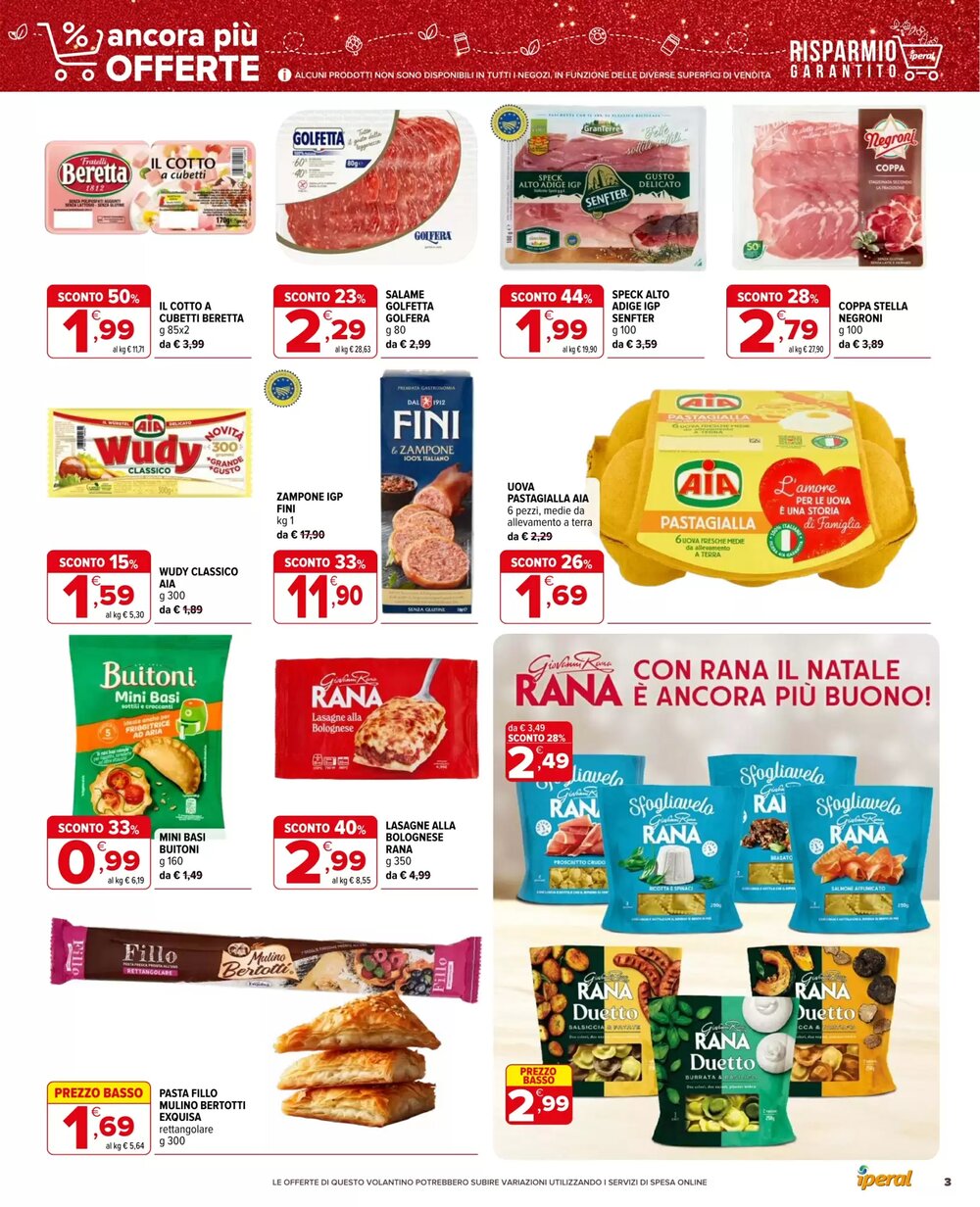 Volantino promozionale Iperal  valide dal 11/12/2025 - Pagina 3.