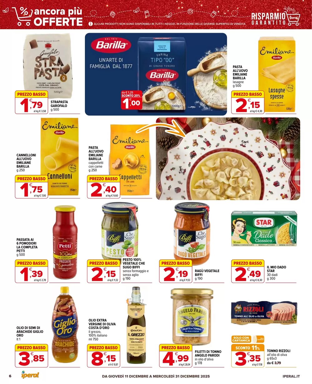 Volantino promozionale Iperal  valide dal 11/12/2025 - Pagina 6.