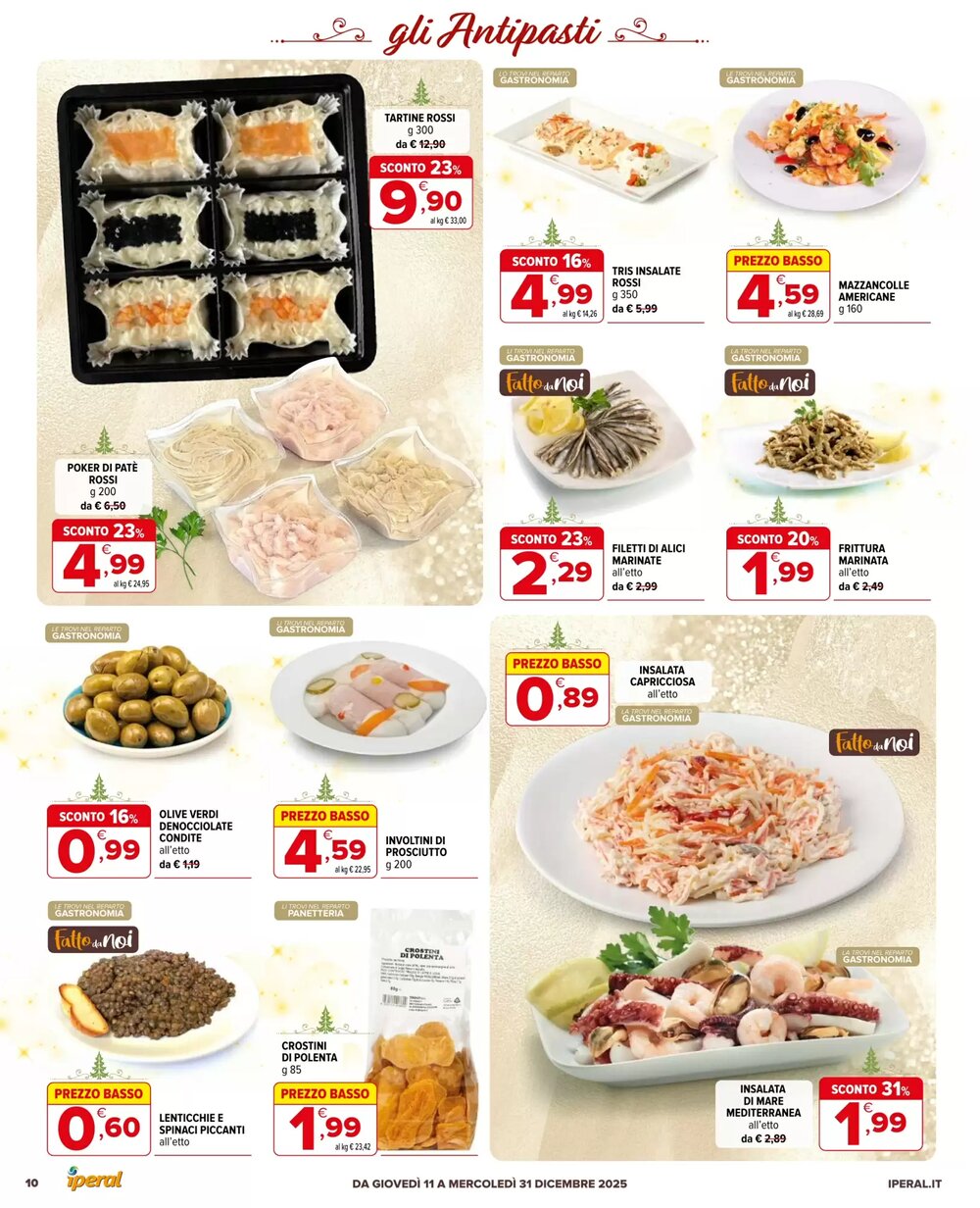 Volantino promozionale Iperal  valide dal 11/12/2025 - Pagina 10.