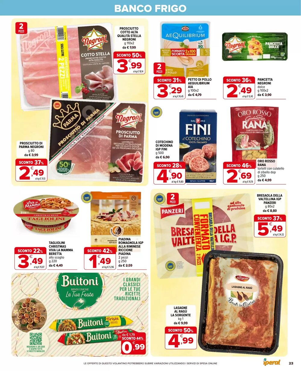 Volantino promozionale Iperal  valide dal 11/12/2025 - Pagina 23.