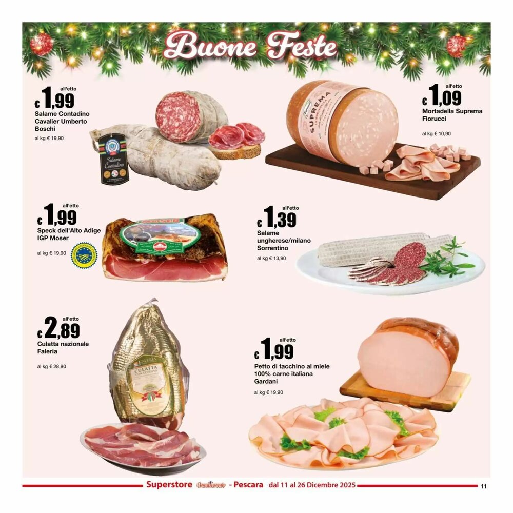 Volantino promozionale Sì con te  valide dal 11/12/2025 - Pagina 11.