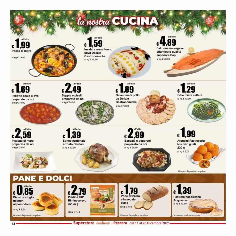 Volantino promozionale Sì con te  valide dal 11/12/2025 - Pagina 12.