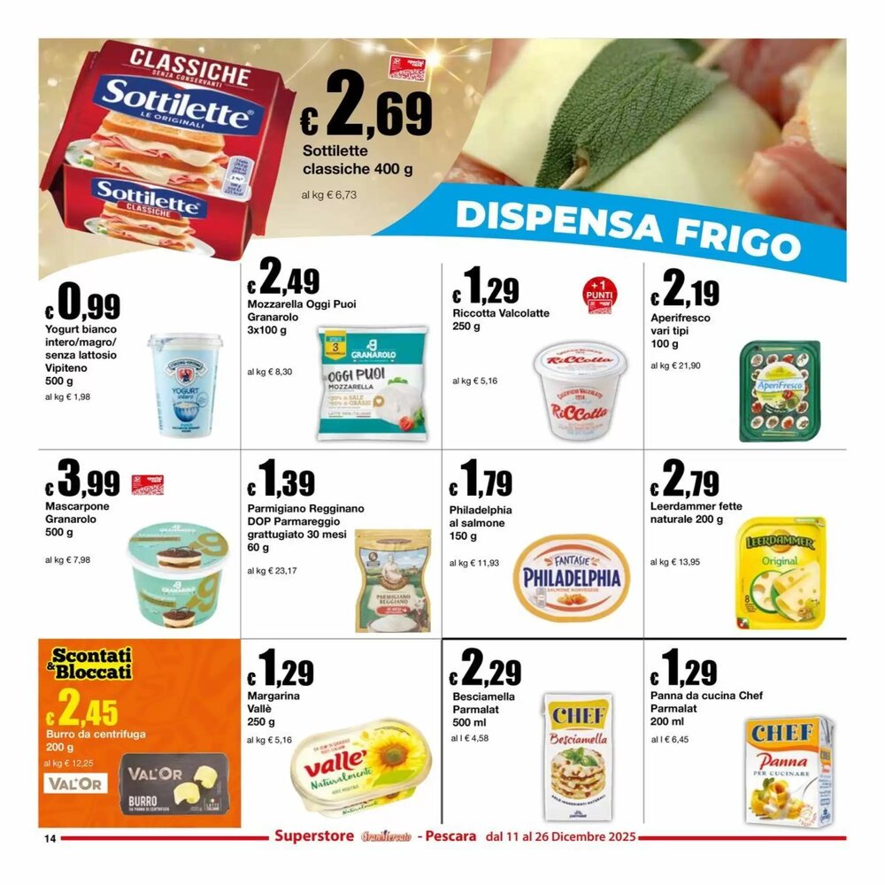 Volantino promozionale Sì con te  valide dal 11/12/2025 - Pagina 14.