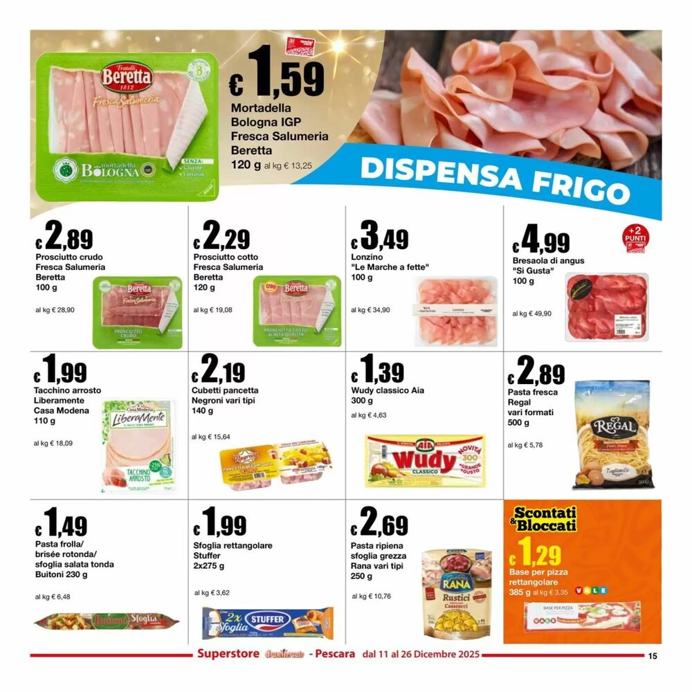 Volantino promozionale Sì con te  valide dal 11/12/2025 - Pagina 15.