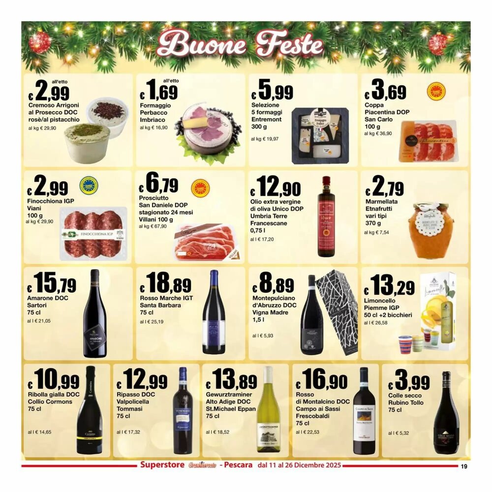 Volantino promozionale Sì con te  valide dal 11/12/2025 - Pagina 19.