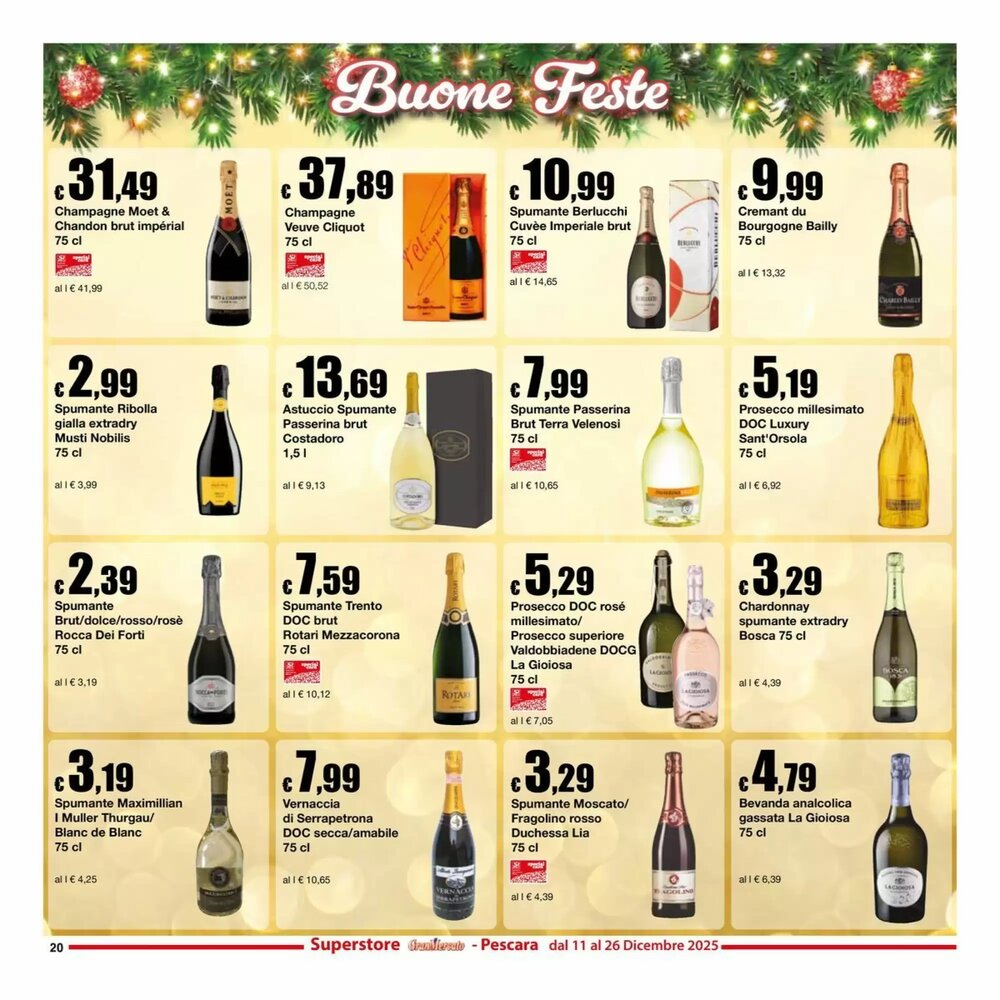 Volantino promozionale Sì con te  valide dal 11/12/2025 - Pagina 20.