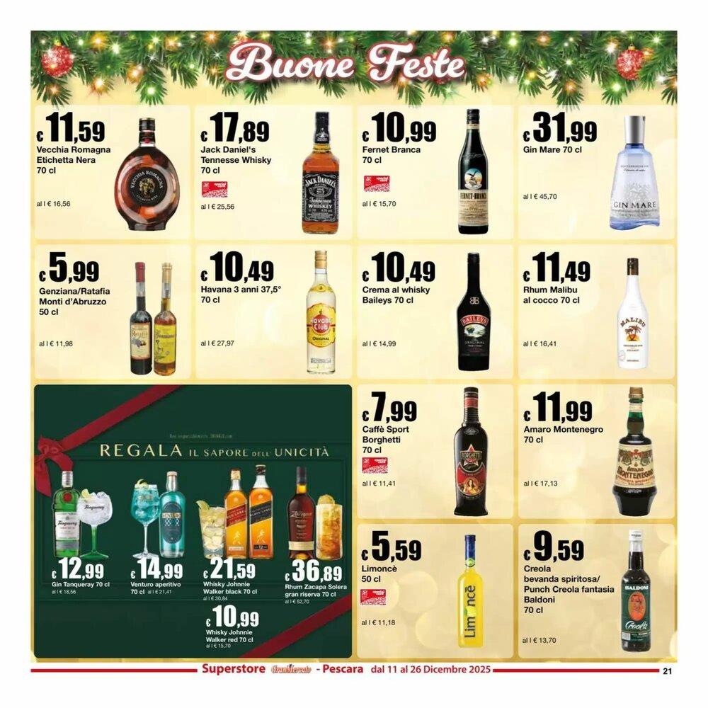 Volantino promozionale Sì con te  valide dal 11/12/2025 - Pagina 21.