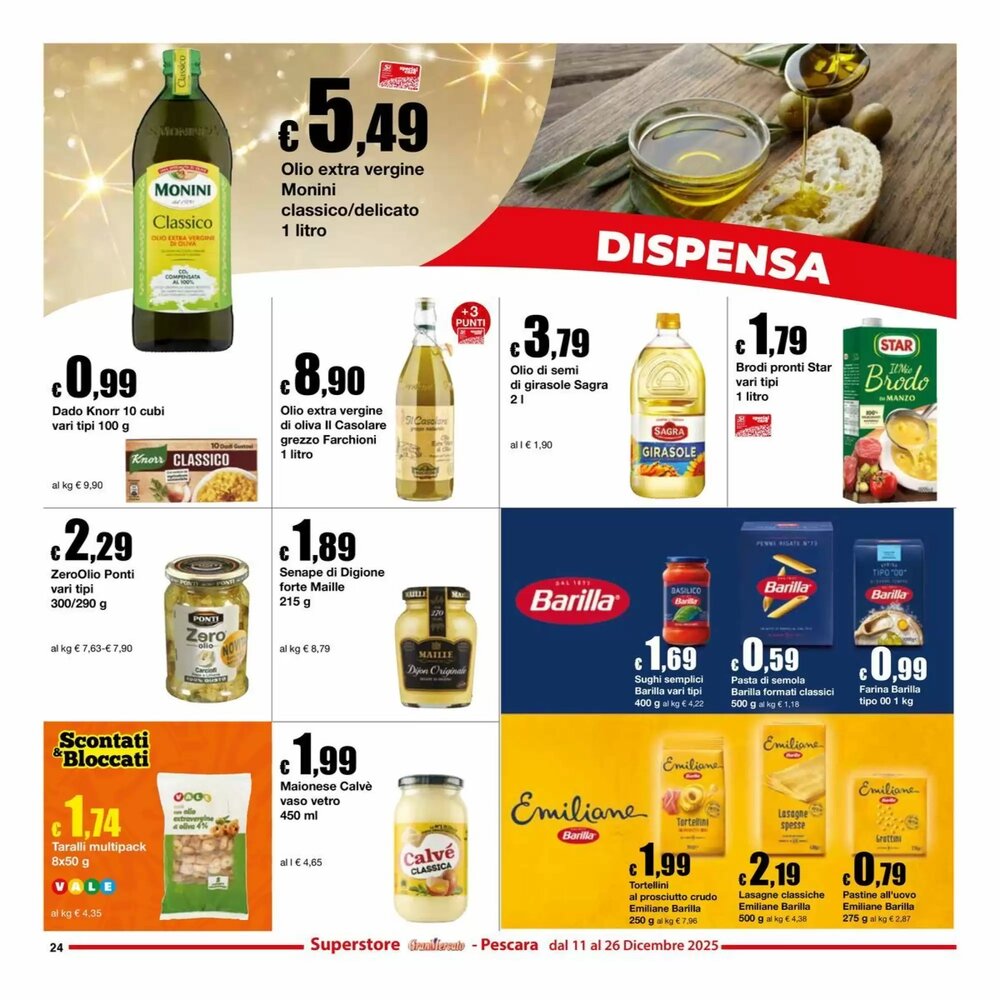 Volantino promozionale Sì con te  valide dal 11/12/2025 - Pagina 24.