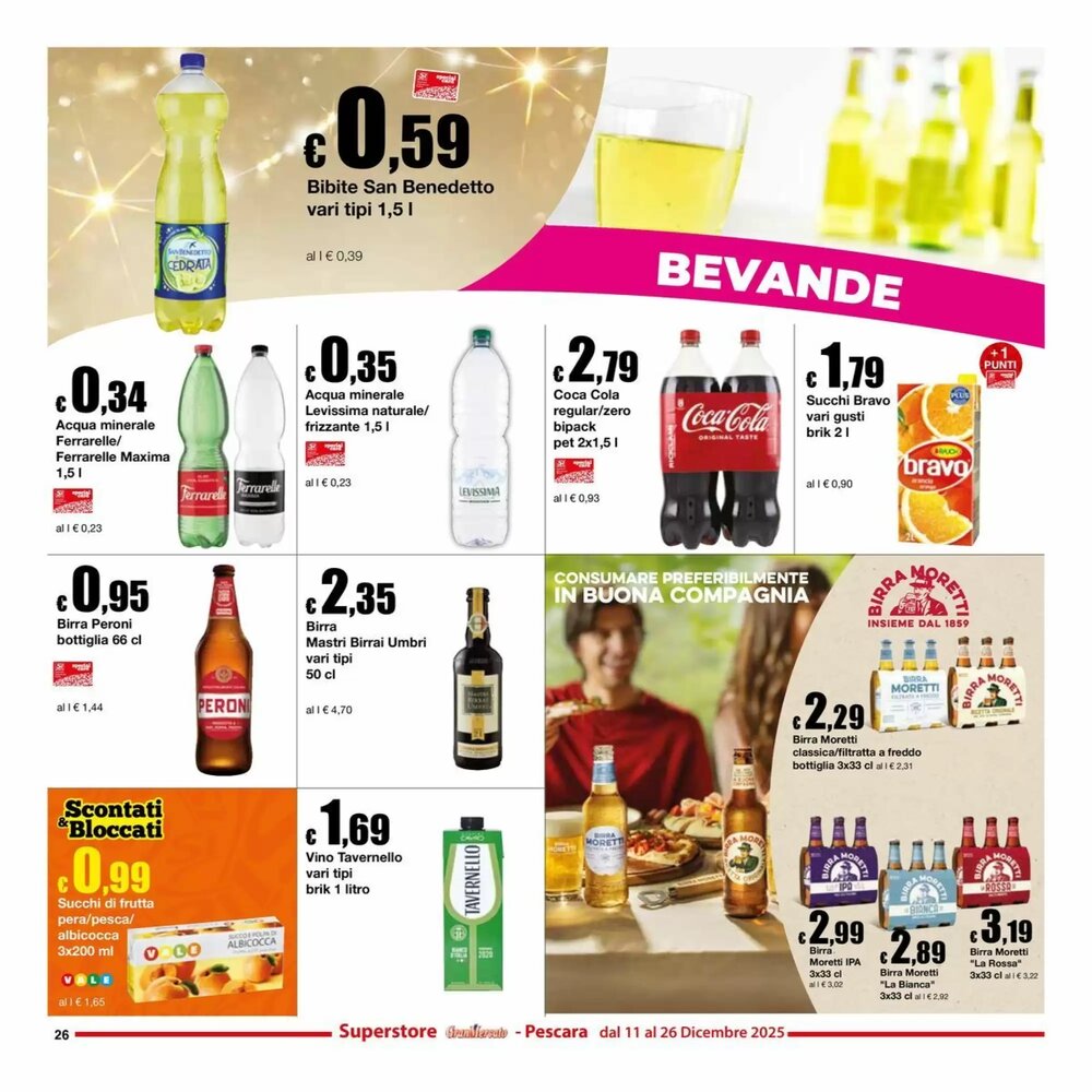 Volantino promozionale Sì con te  valide dal 11/12/2025 - Pagina 26.