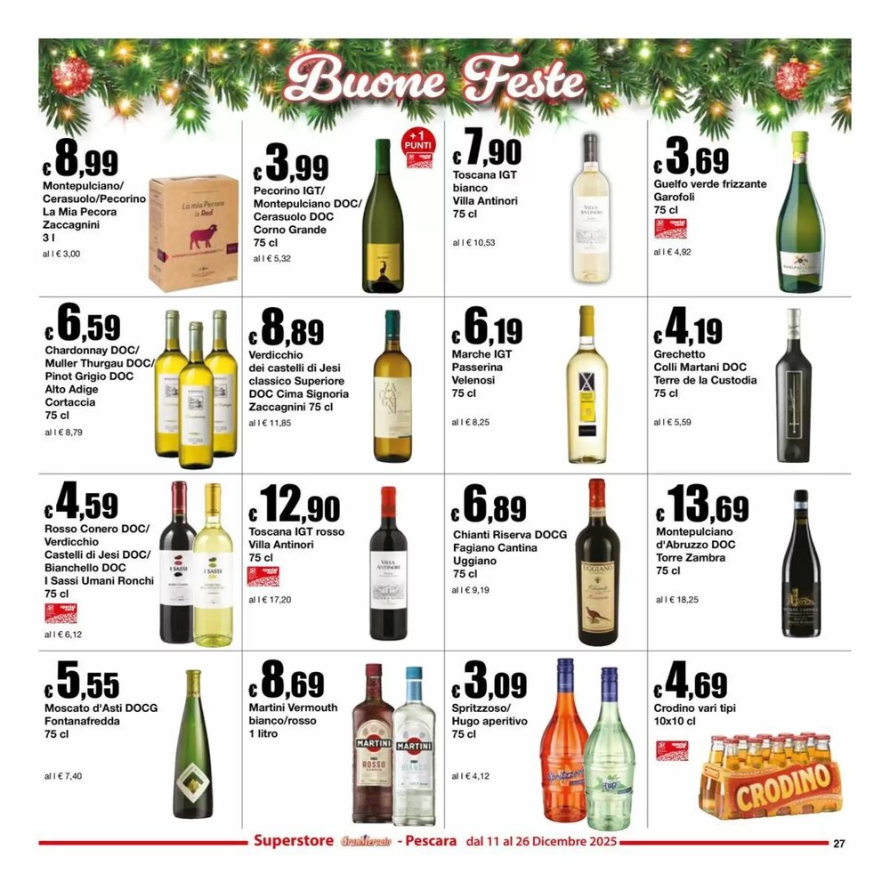 Volantino promozionale Sì con te  valide dal 11/12/2025 - Pagina 27.