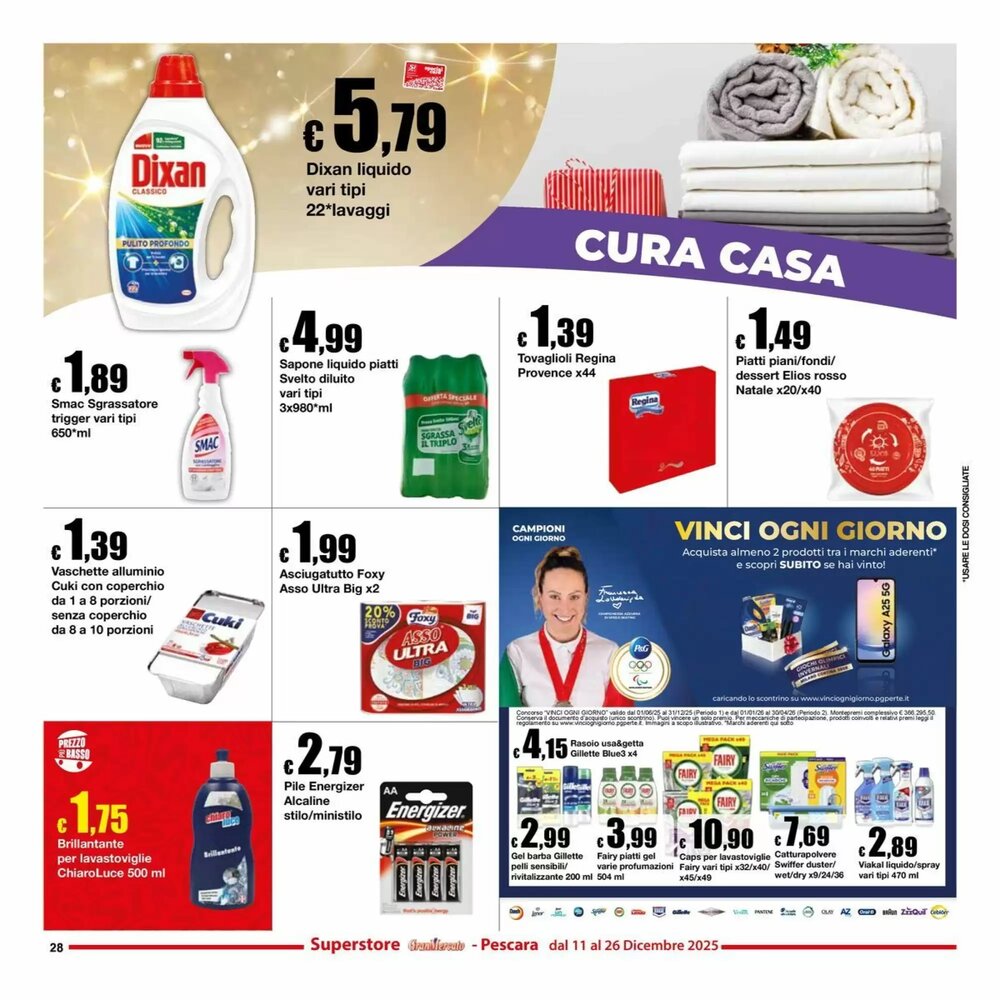 Volantino promozionale Sì con te  valide dal 11/12/2025 - Pagina 28.