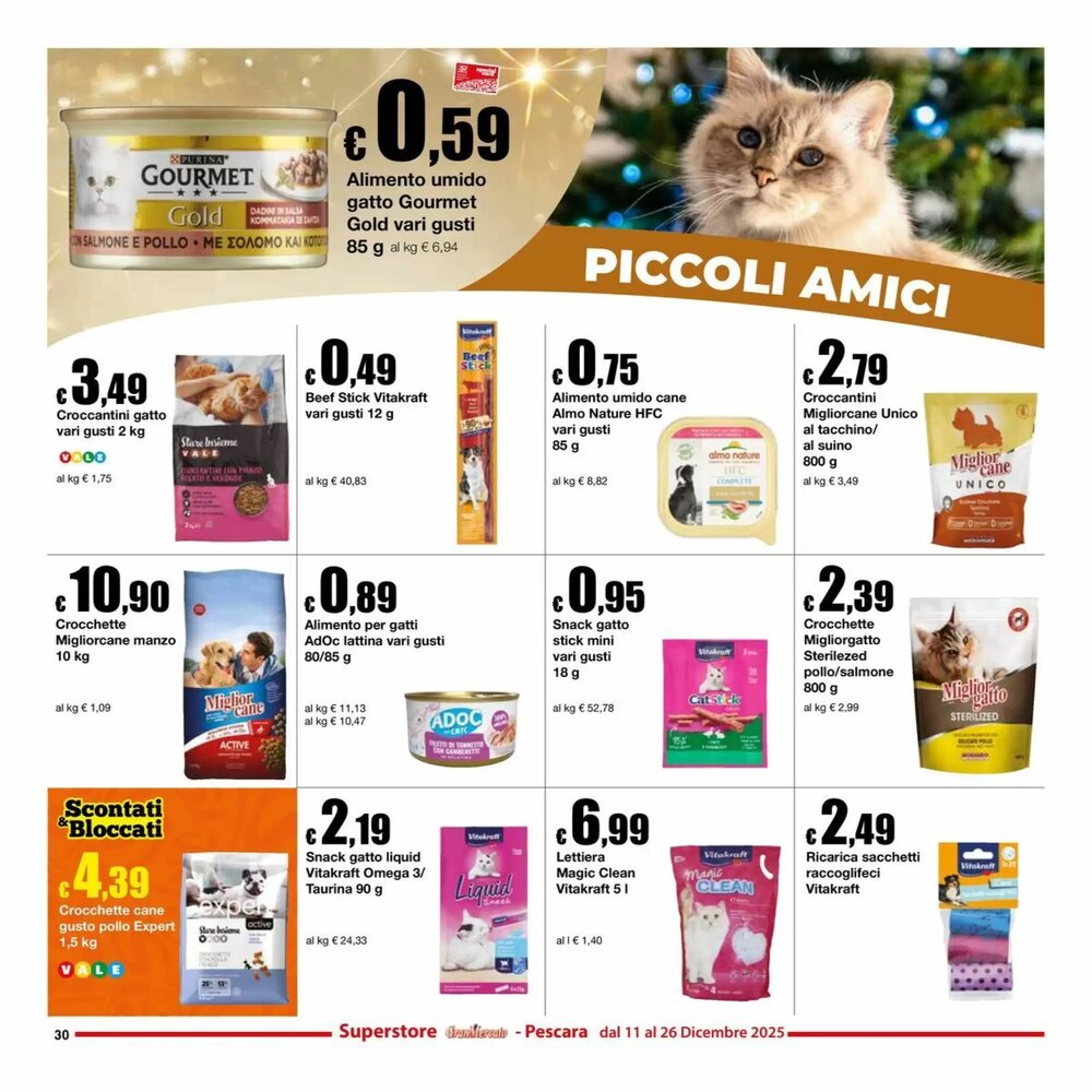 Volantino promozionale Sì con te  valide dal 11/12/2025 - Pagina 30.