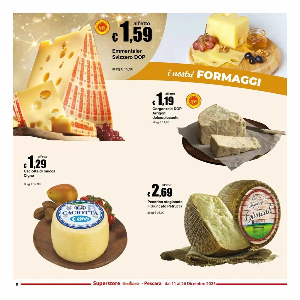 Volantino promozionale Sì con te  valide dal 11/12/2025 - Pagina 8.