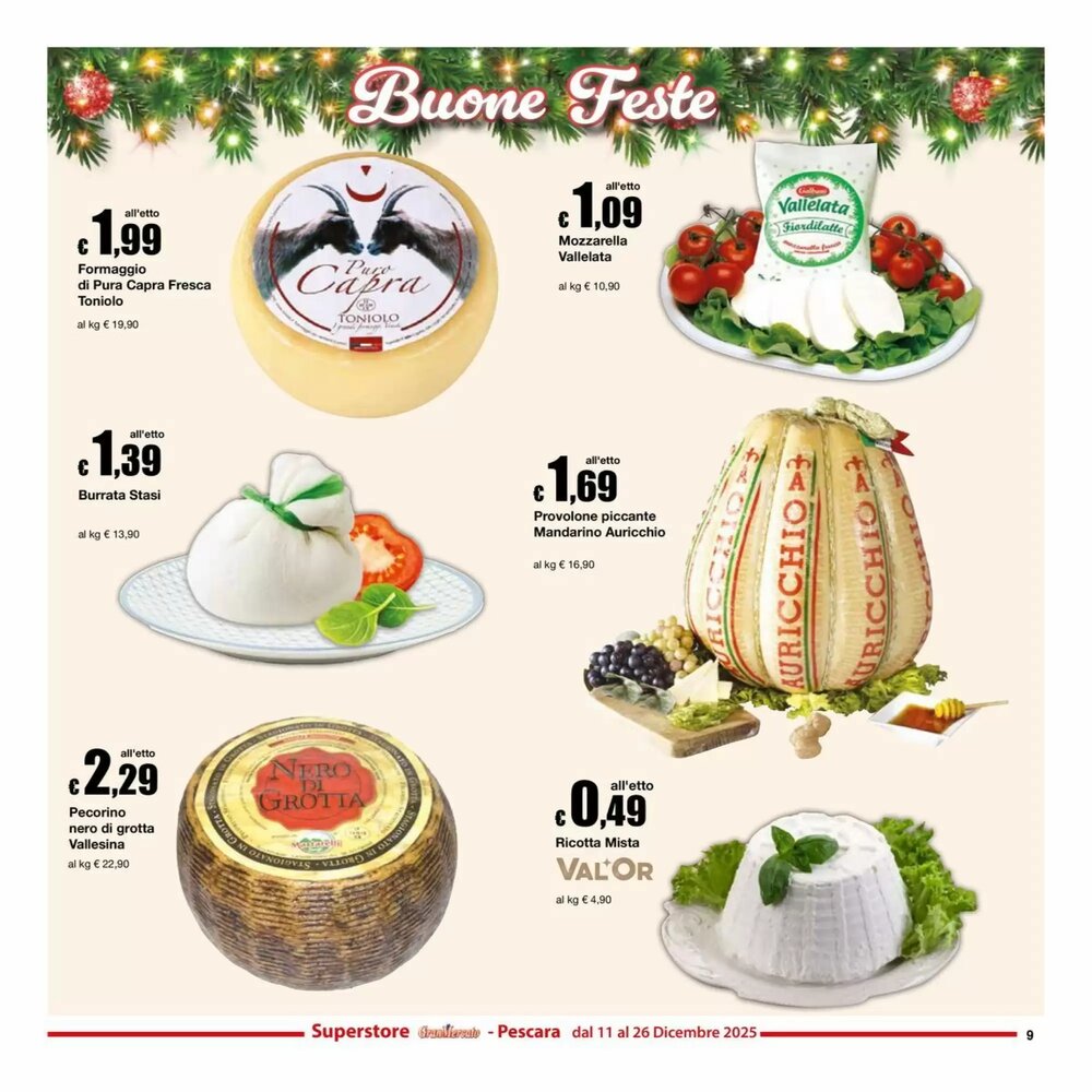 Volantino promozionale Sì con te  valide dal 11/12/2025 - Pagina 9.