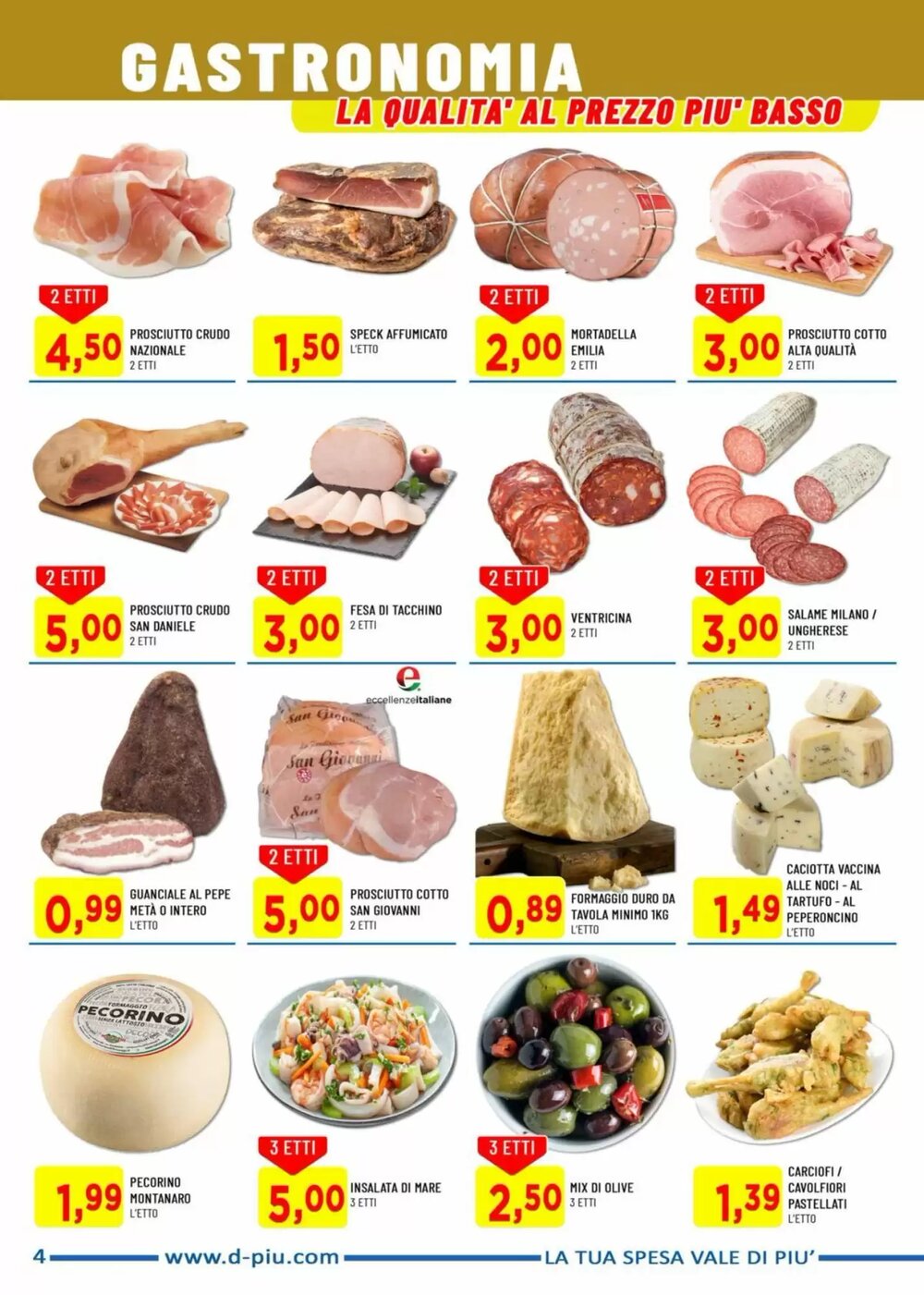 Volantino promozionale DPiù  valide dal 11/12/2025 - Pagina 4.