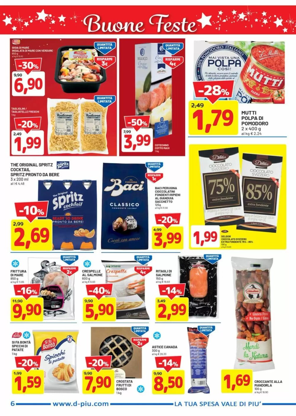 Volantino promozionale DPiù  valide dal 11/12/2025 - Pagina 6.