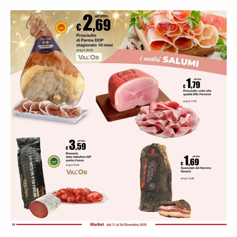 Volantino promozionale Sì con te  valide dal 11/12/2025 - Pagina 10.