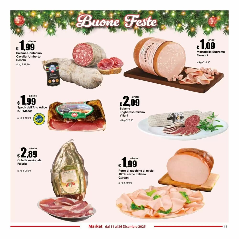 Volantino promozionale Sì con te  valide dal 11/12/2025 - Pagina 11.