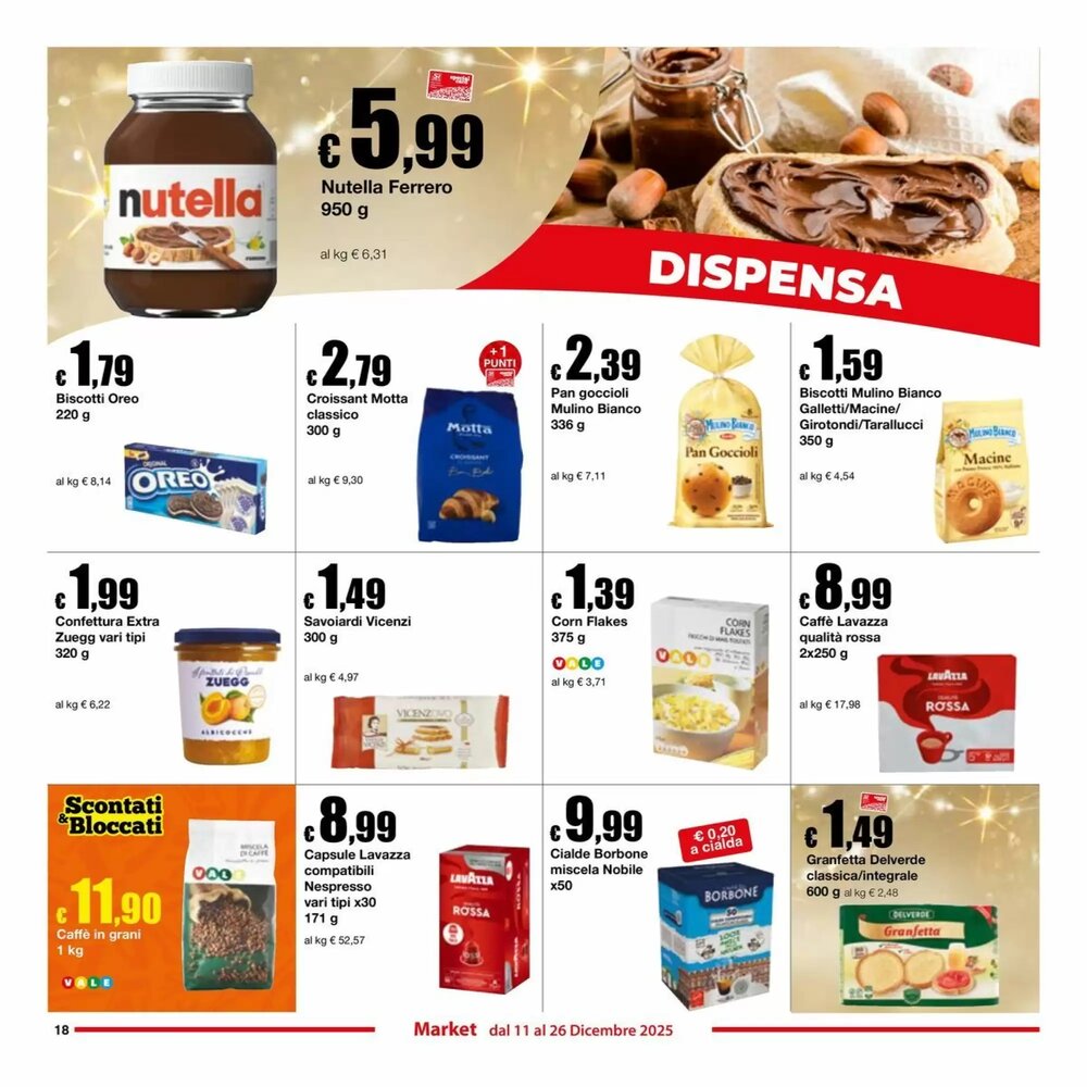 Volantino promozionale Sì con te  valide dal 11/12/2025 - Pagina 18.