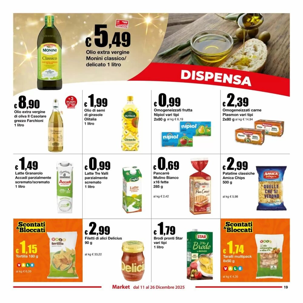 Volantino promozionale Sì con te  valide dal 11/12/2025 - Pagina 19.