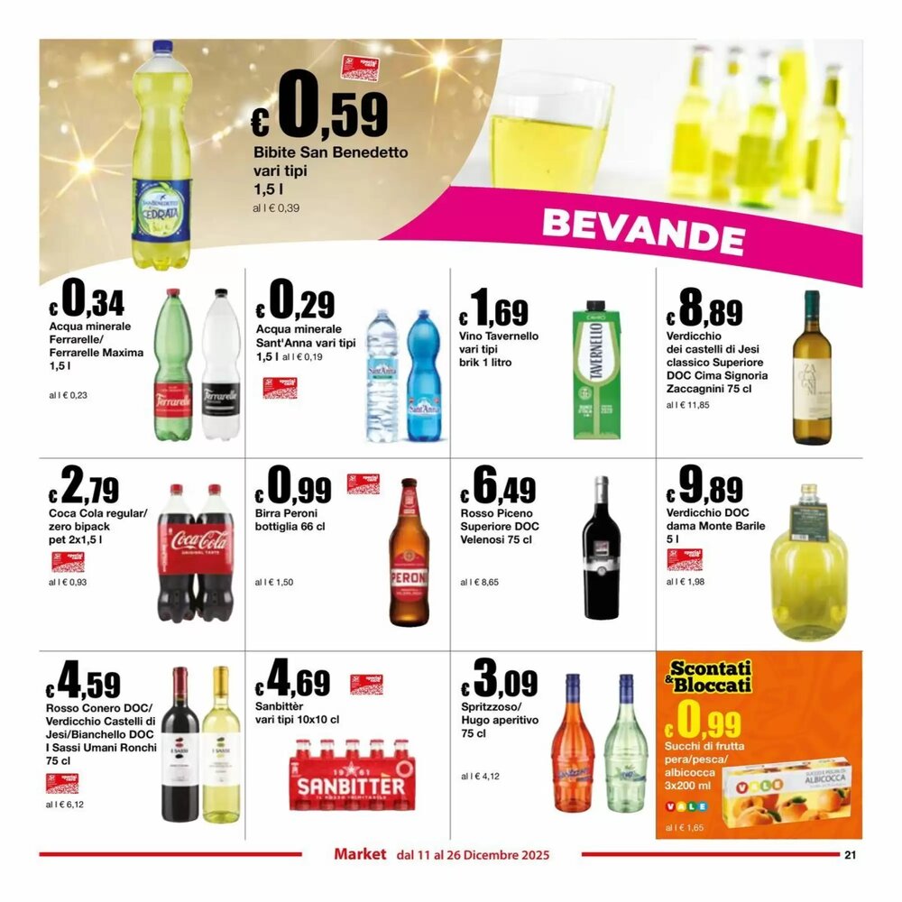 Volantino promozionale Sì con te  valide dal 11/12/2025 - Pagina 21.