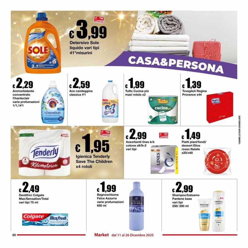 Volantino promozionale Sì con te  valide dal 11/12/2025 - Pagina 22.