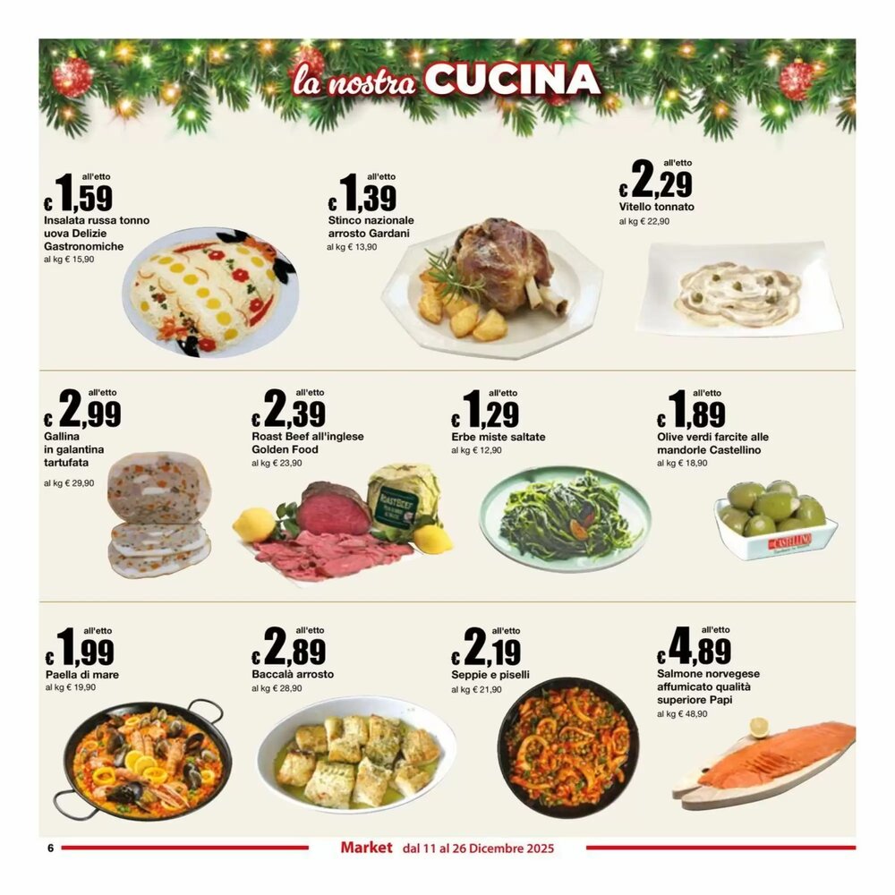 Volantino promozionale Sì con te  valide dal 11/12/2025 - Pagina 6.