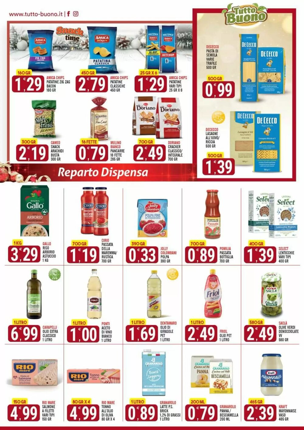 Volantino promozionale Tutto Buono  valide dal 11/12/2025 - Pagina 9.