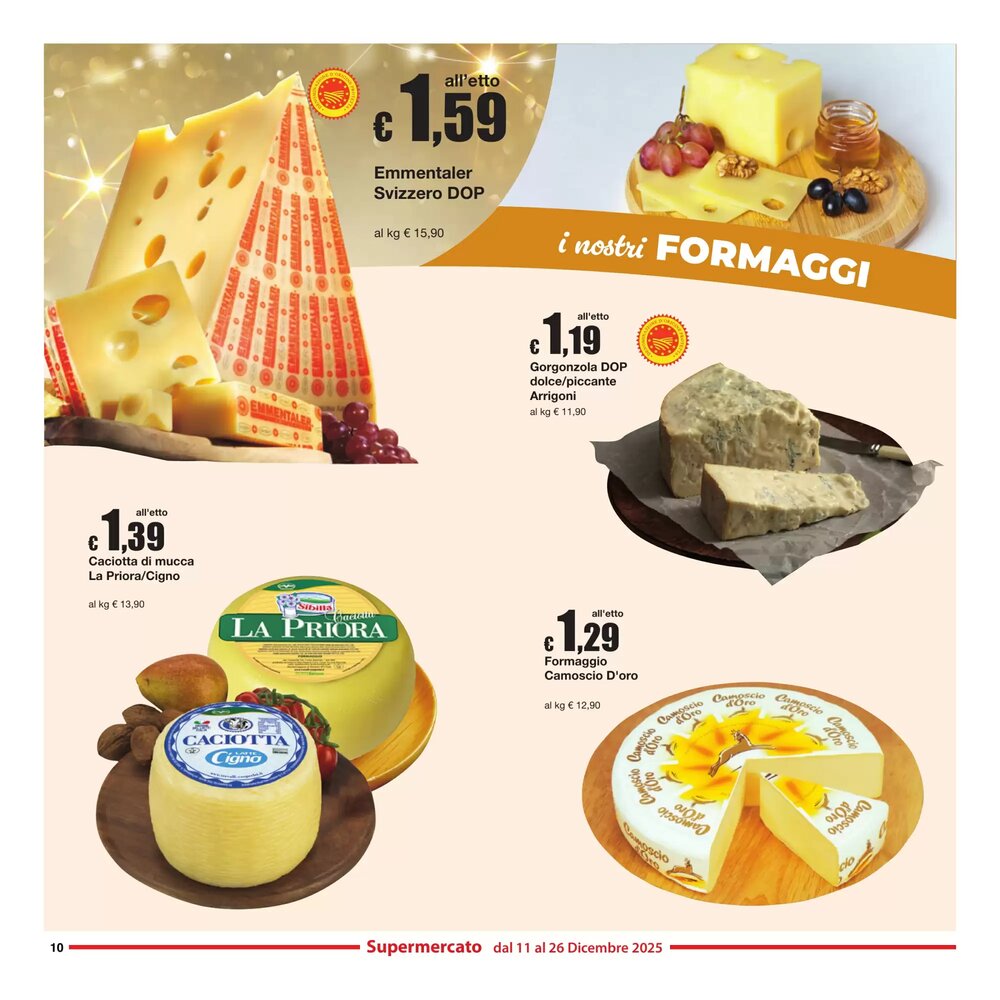 Volantino promozionale Sì con te  valide dal 11/12/2025 - Pagina 10.