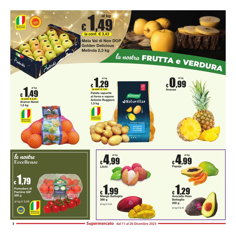 Volantino promozionale Sì con te  valide dal 11/12/2025 - Pagina 2.