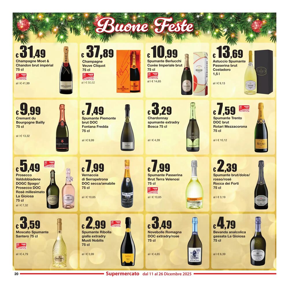 Volantino promozionale Sì con te  valide dal 11/12/2025 - Pagina 20.