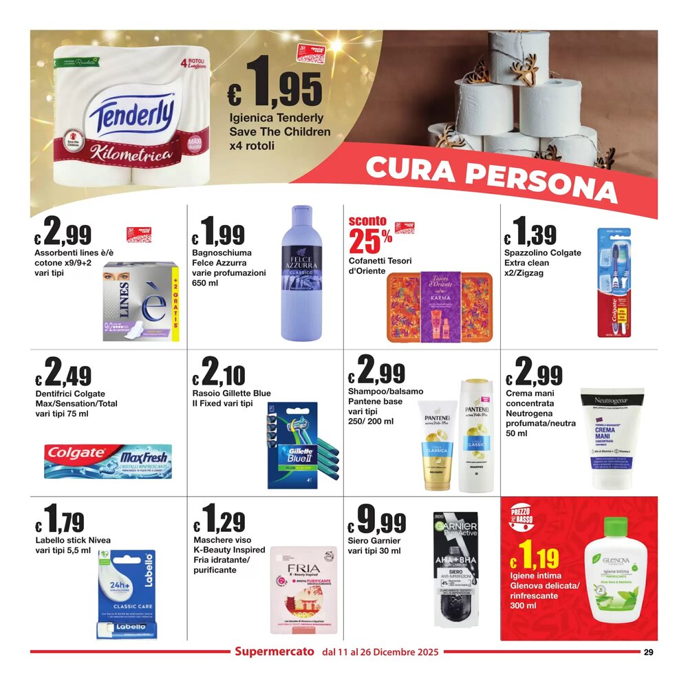 Volantino promozionale Sì con te  valide dal 11/12/2025 - Pagina 29.