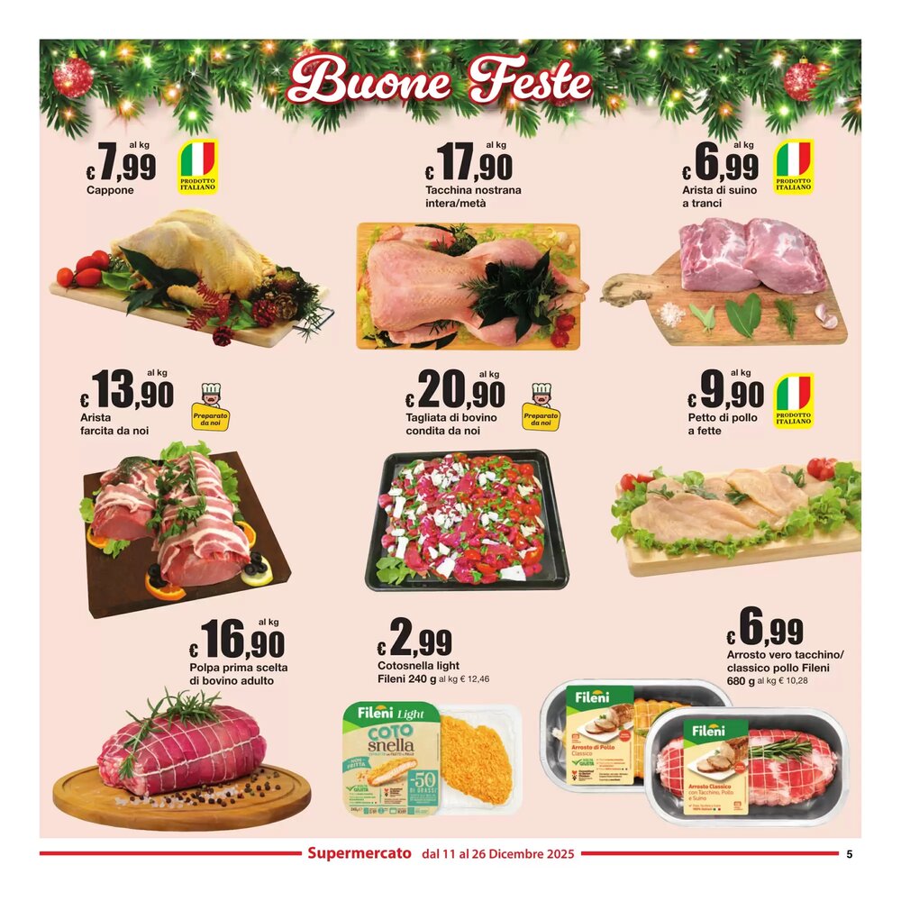 Volantino promozionale Sì con te  valide dal 11/12/2025 - Pagina 5.