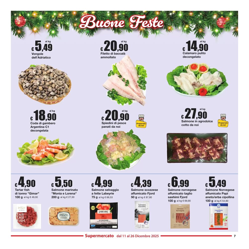 Volantino promozionale Sì con te  valide dal 11/12/2025 - Pagina 7.