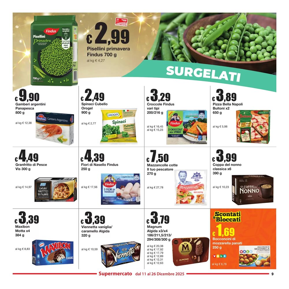 Volantino promozionale Sì con te  valide dal 11/12/2025 - Pagina 9.