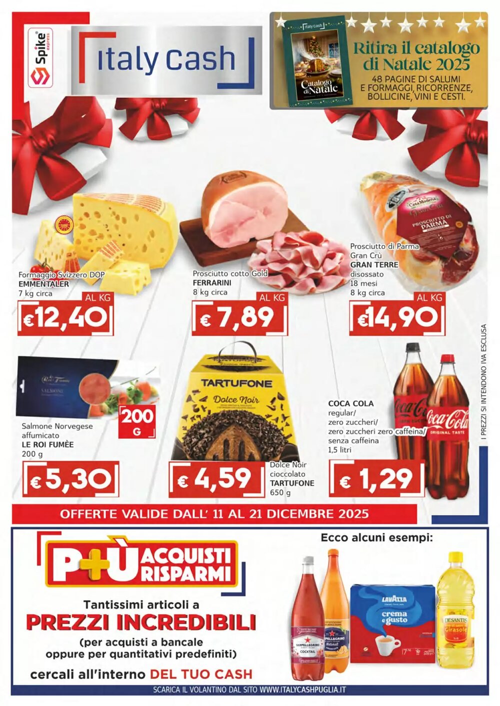 Volantino promozionale Italy Cash  valide dal 11/12/2025 - Pagina 1.