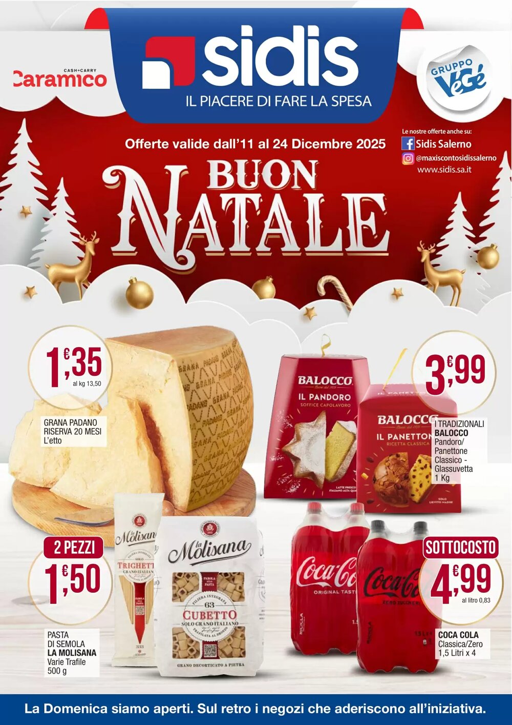Volantino promozionale Sidis  valide dal 11/12/2025 - Pagina 1.